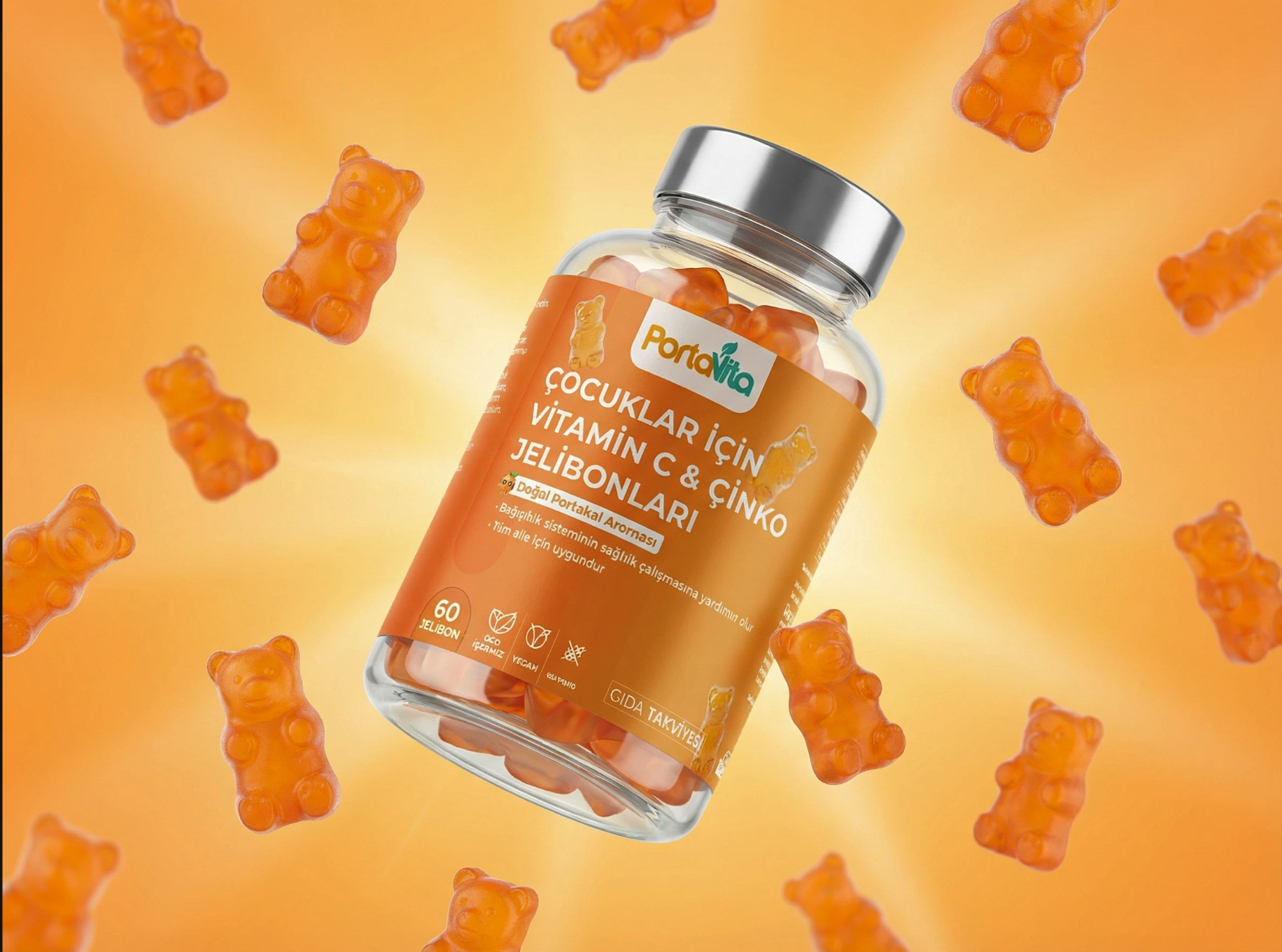 PortaVita Etiket Tasarımı