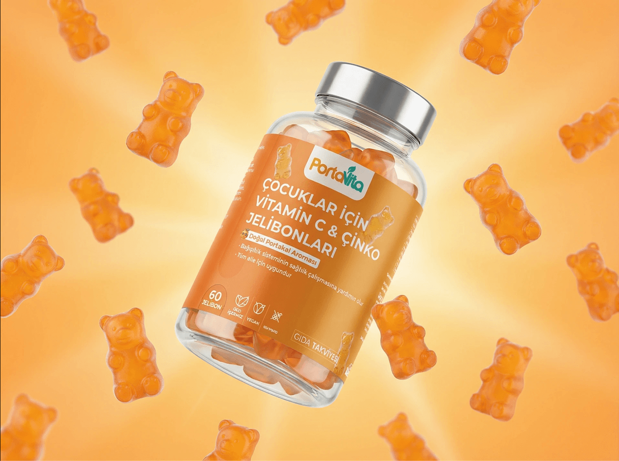 Vitamin Etiketi Tasarımı